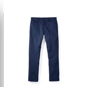 Myles Navy Blue 5 Pocket Tour Performance Long Pants Golf Activewear Size Large